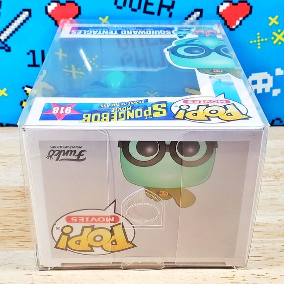 Funko PoP Movies Squidward Tentacles #918 The Spongebob Movie Vinyl + Protector - Picture 8 of 10